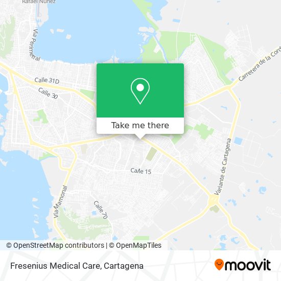 Fresenius Medical Care map