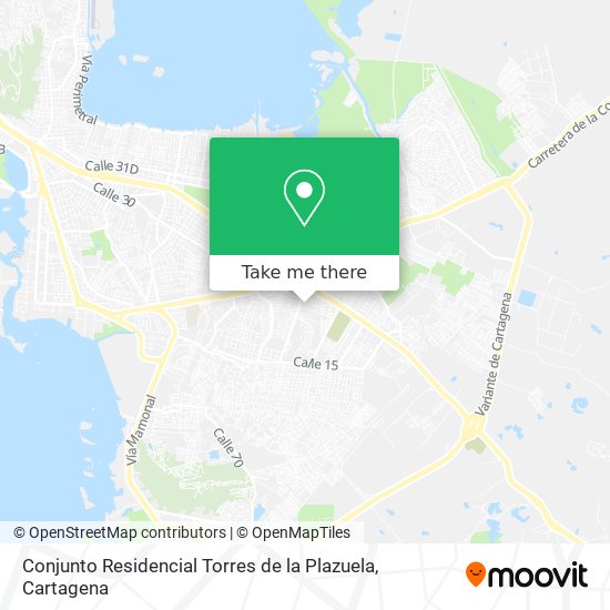 Conjunto Residencial Torres de la Plazuela map