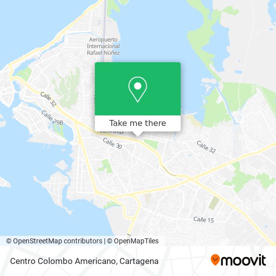 Mapa de Centro Colombo Americano