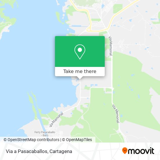 Mapa de Via a Pasacaballos