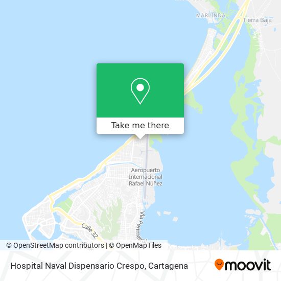 Hospital Naval Dispensario Crespo map