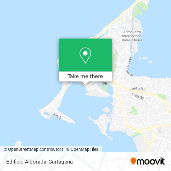 Mapa de Edificio Alborada