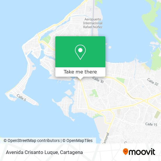 Avenida Crisanto Luque map