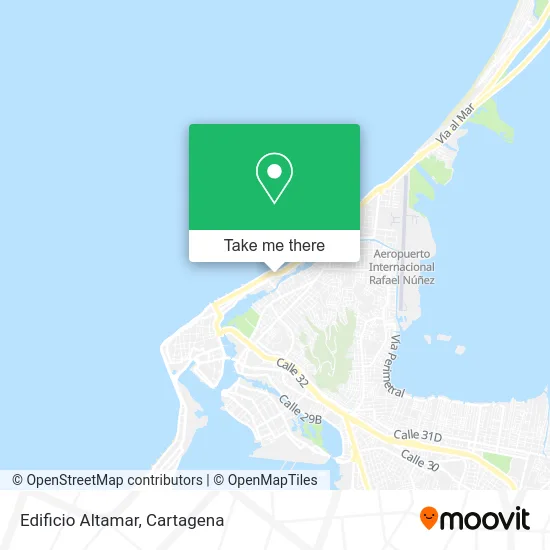 Edificio Altamar map