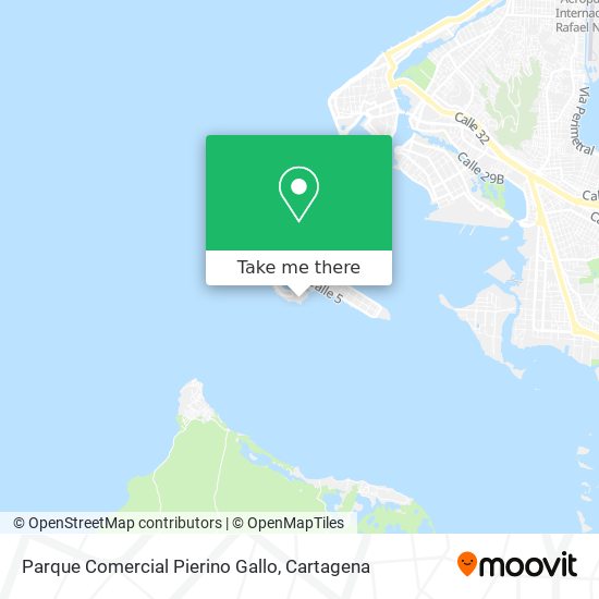 Mapa de Parque Comercial Pierino Gallo