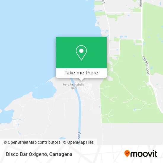 Disco Bar Oxigeno map