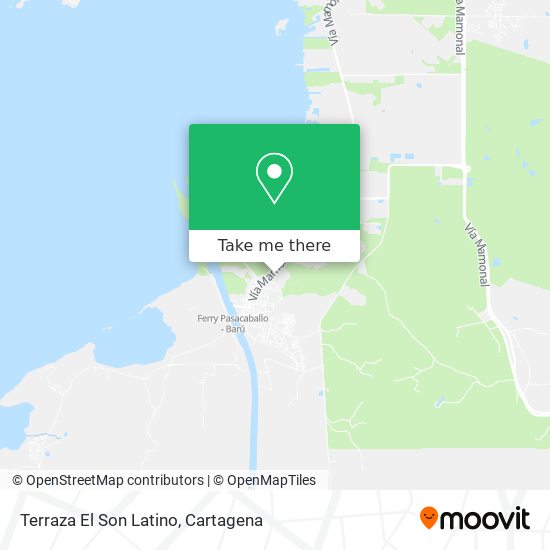 Terraza El Son Latino map