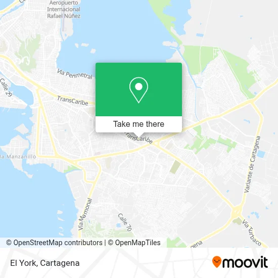 El York map