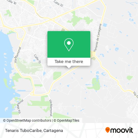 Tenaris TuboCaribe map