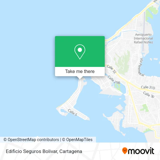 Edificio Seguros Bolivar map