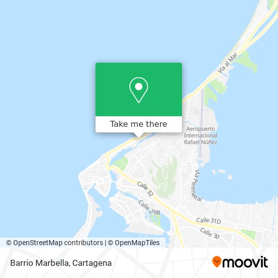 Barrio Marbella map