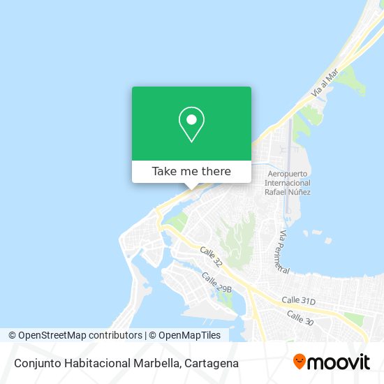 Conjunto Habitacional Marbella map