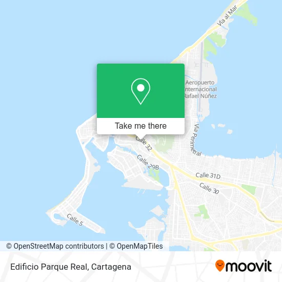 Edificio Parque Real map