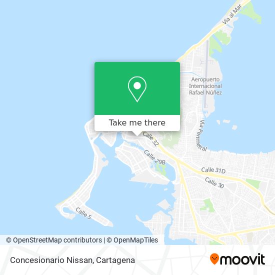 Concesionario Nissan map