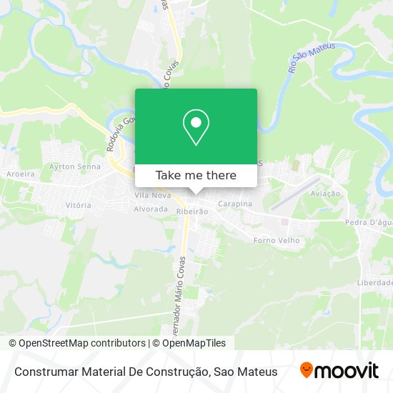 Construmar Material De Construção map