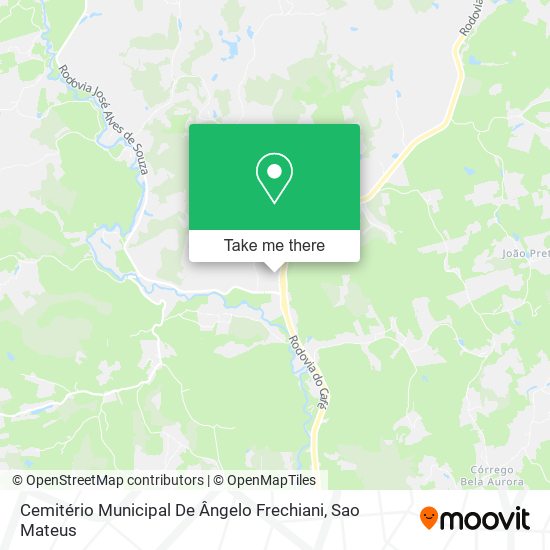 Cemitério Municipal De Ângelo Frechiani map