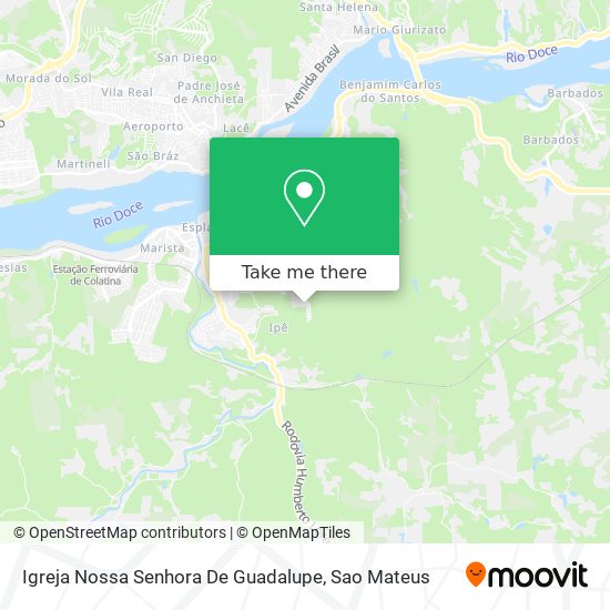 Igreja Nossa Senhora De Guadalupe map