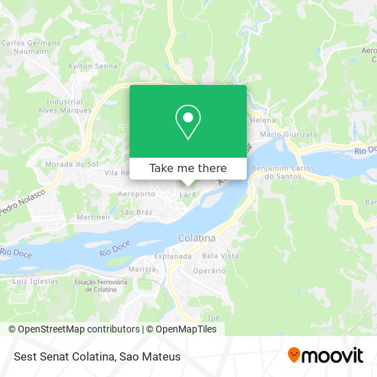 Sest Senat Colatina map