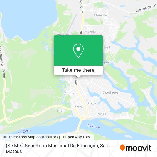 (Se Me ) Secretaria Municipal De Educação map