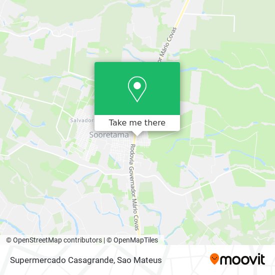 Supermercado Casagrande map