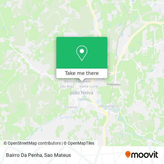 Bairro Da Penha map