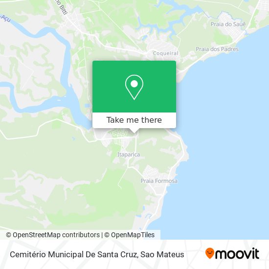 Cemitério Municipal De Santa Cruz map
