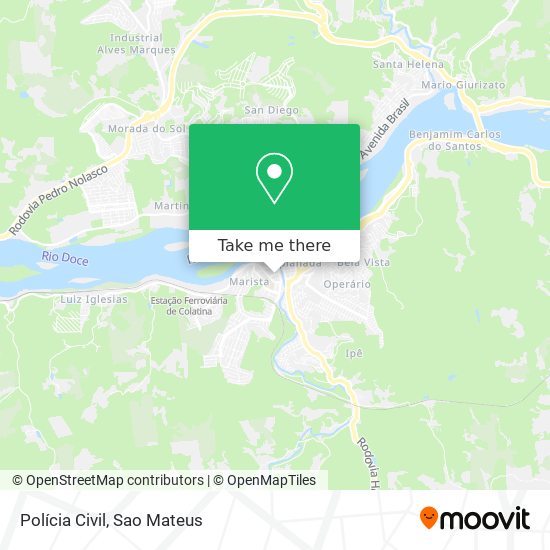 Polícia Civil map