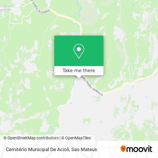 Cemitério Municipal De Acioli map
