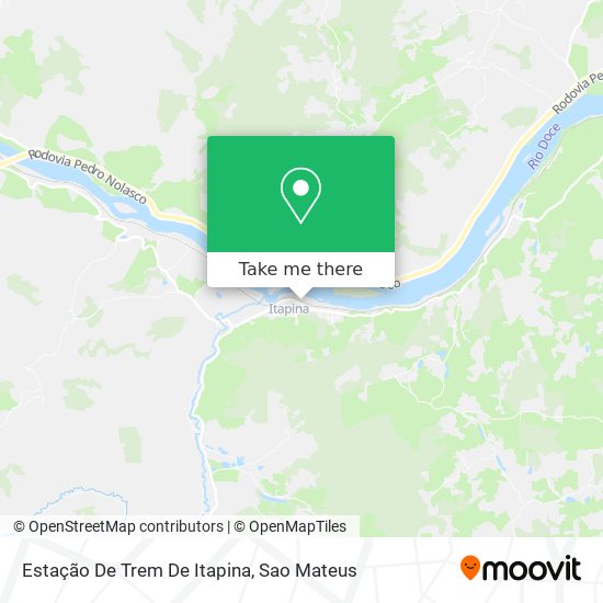 Estação De Trem De Itapina map