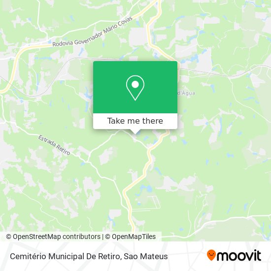 Cemitério Municipal De Retiro map