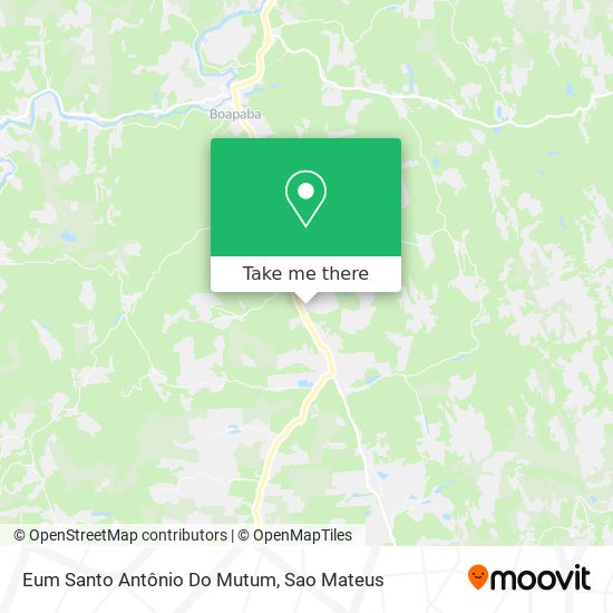 Eum Santo Antônio Do Mutum map