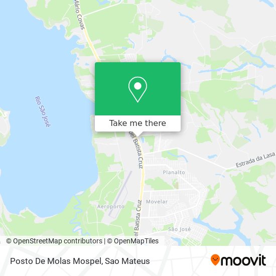 Posto De Molas Mospel map
