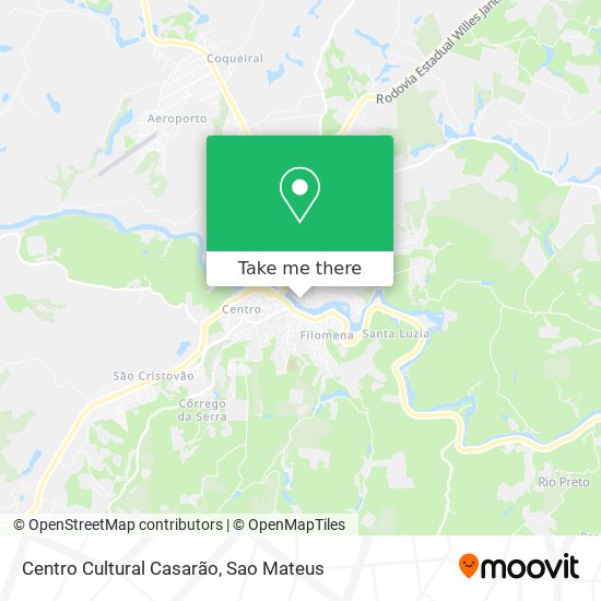 Centro Cultural Casarão map