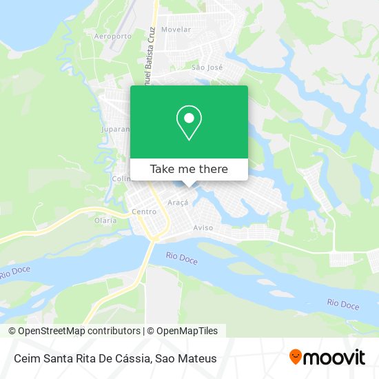 Mapa Ceim Santa Rita De Cássia