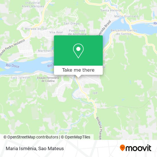 Maria Ismênia map