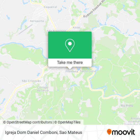 Igreja Dom Daniel Comboni map