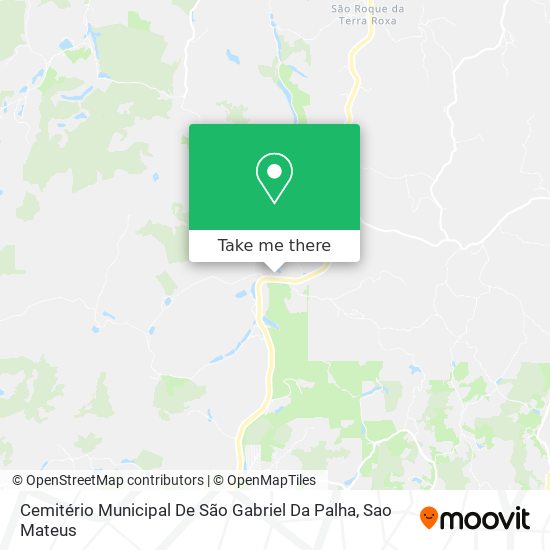 Cemitério Municipal De São Gabriel Da Palha map