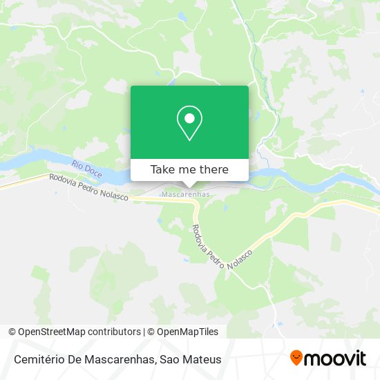 Cemitério De Mascarenhas map