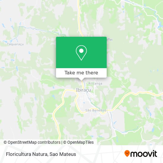 Floricultura Natura map