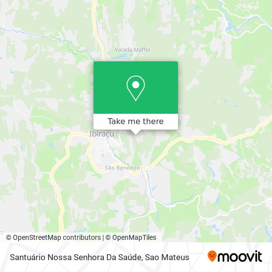 Santuário Nossa Senhora Da Saúde map