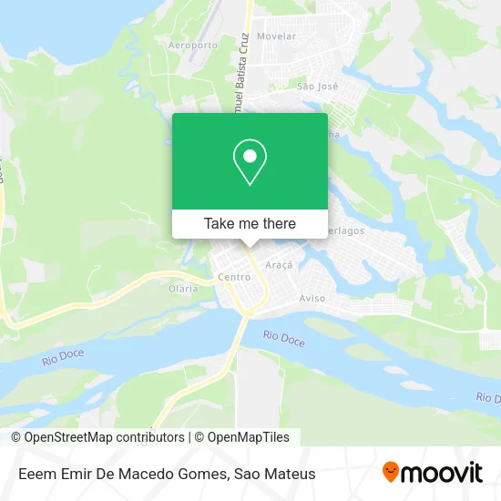 Eeem Emir De Macedo Gomes map