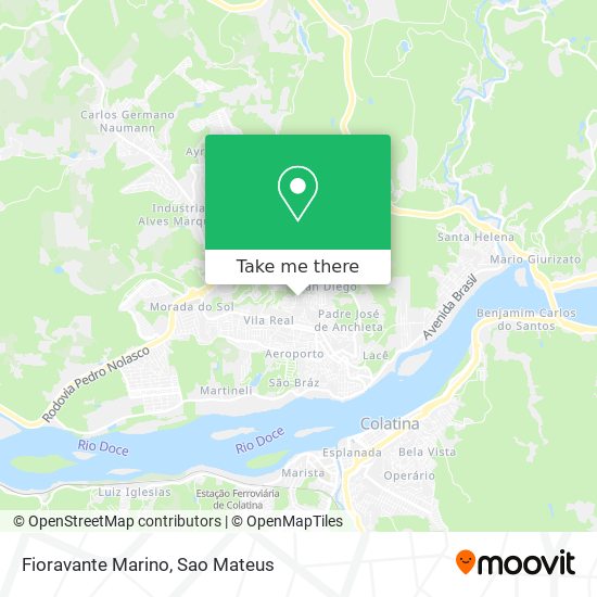 Mapa Fioravante Marino