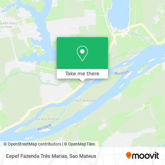 Eepef Fazenda Três Marias map