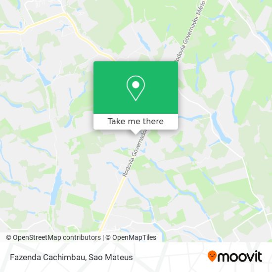 Fazenda Cachimbau map