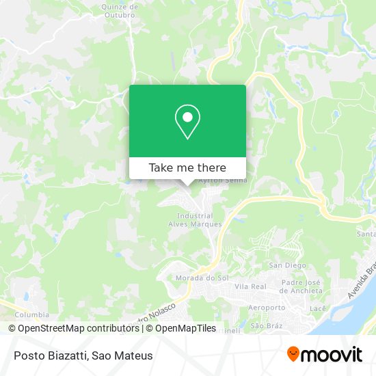 Posto Biazatti map