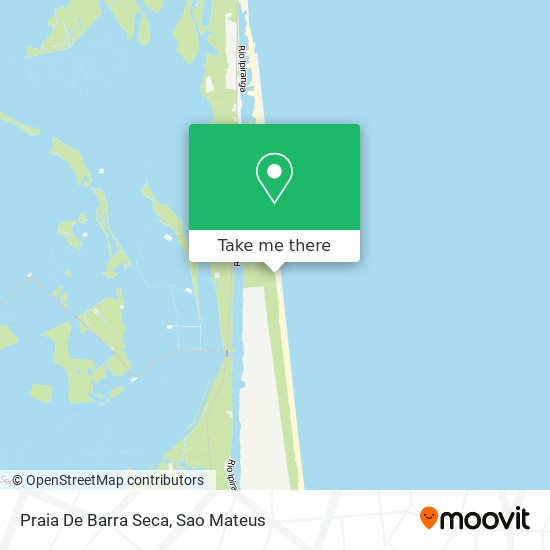 Praia De Barra Seca map