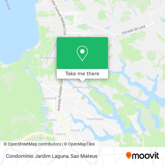 Mapa Condominio Jardim Laguna