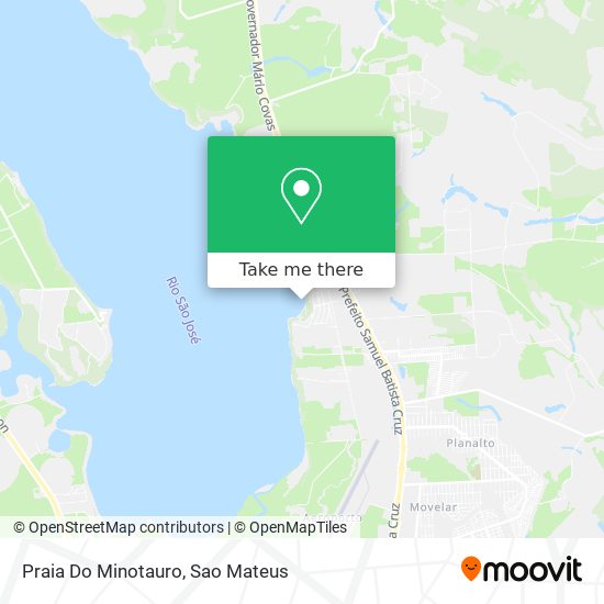 Praia Do Minotauro map
