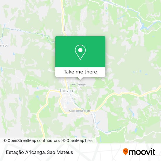Estação Aricanga map
