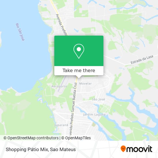 Mapa Shopping Pátio Mix